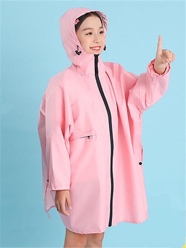 90-160cm nepremokavý pršiplášť pre deti, pršiplášť, pončo, bunda, turistika, stredoškoláci, batoh, pršiplášť, Chubasqueros