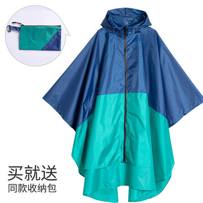Stiil 1tk Naiste Pontšo Tõmblukk Slicker Vihmarõivad Pikk Stiilne Veekindel jope Keskkonnasõbralik Vihm vihmamantliga Müts EVA