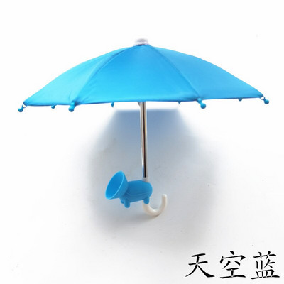 Umbrelă de telefon Mini suport universal pentru umbrelă cu ventuză Umbrelă de soare pentru exterior pentru telefon mobil Suport pentru telefon pentru acoperire pentru umbrelă