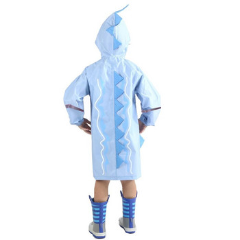 Παιδικό αδιάβροχο Poncho χαριτωμένα ρούχα σε σχήμα καρχαρία 3D στερεοφωνικό αδιάβροχο αδιάβροχο παιδικό αγόρι αγόρια κορίτσια βροχή
