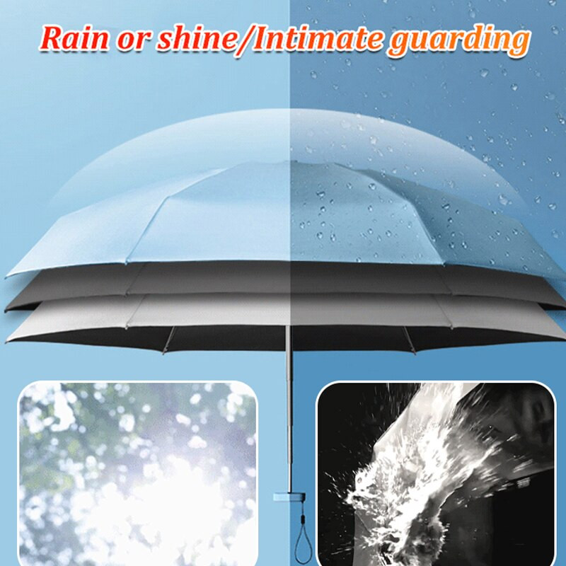 Veľkosť Mini vreckový dámsky dáždnik Mužský ultraľahký dáždnik proti dažďu a slnku Dievčenský anti UV prenosný skladací dáždnik slnečník