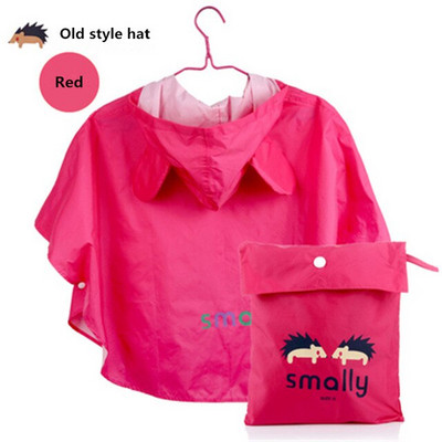 Nový detský pršiplášť s kreslenými zvieratkami, vetruodolný pončo pre chlapcov a dievčatá, žltý pršiplášť pre študentov 2-14 rokov s taškou