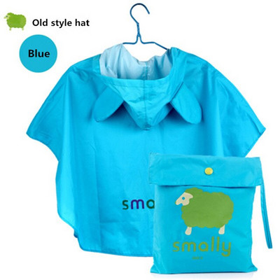 Nový detský pršiplášť s kreslenými zvieratkami, vetruodolný pončo pre chlapcov a dievčatá, žltý pršiplášť pre študentov 2-14 rokov s taškou