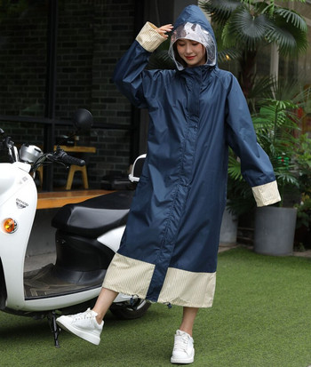 Αδιάβροχα με κουκούλα αδιάβροχα γυναικεία ανδρικά αδιάβροχα παλτό Poncho αναπνεύσιμο φορητό αδιάβροχο μακρύ μπουφάν αντιανεμικό
