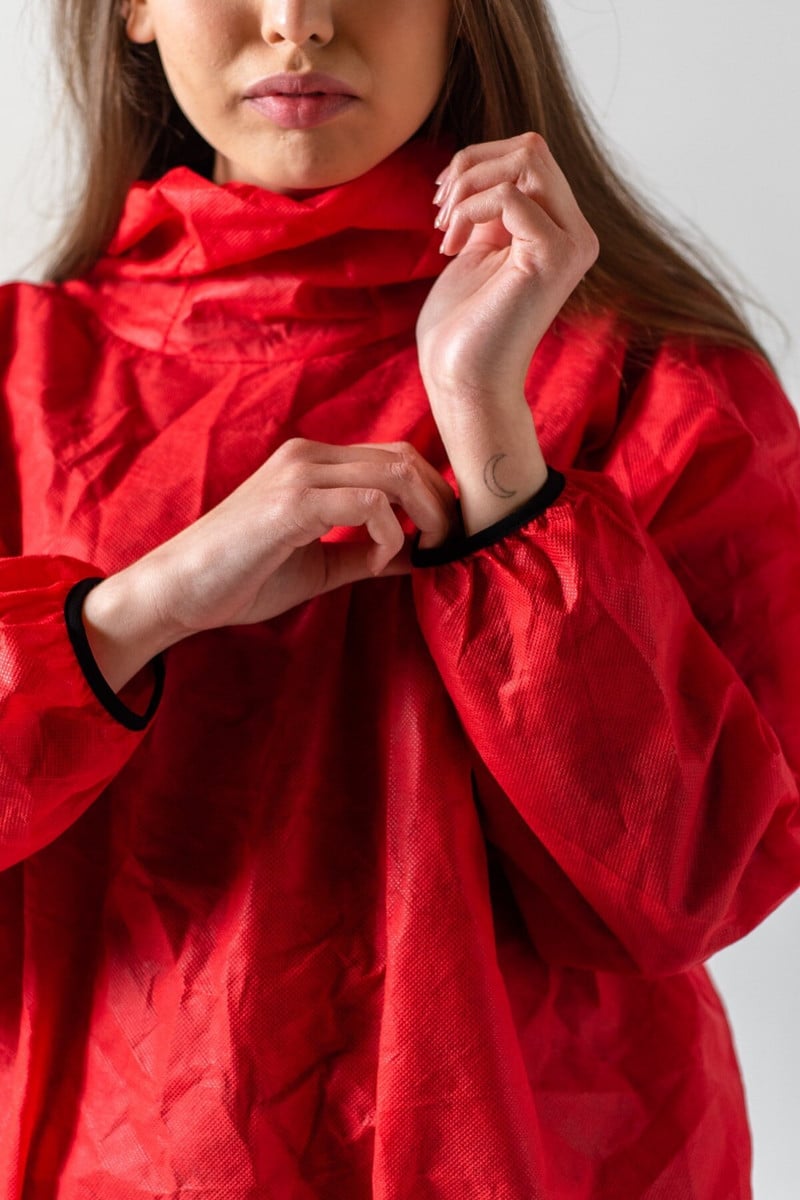 Pláštenka s maskou pre mužov a ženy, pršiplášť, návleky na oblečenie, nepriepustné pršiplášťové pončo, nepremokavý pršiplášť s kapucňou