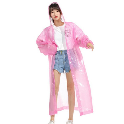 Pohodlný pršiplášť pre dospelých Poncho Núdzový hrubý extra dážďovkový jednorazový prenosný vodotesný farebný