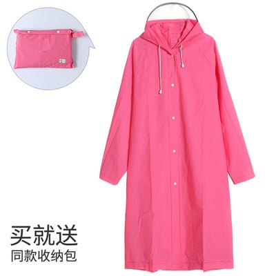 Dámske cyklistické pončo do dažďa, nepremokavé pršiplášte s kapucňou, pláštenka z EVA kabáta, cestovné dievčenské priehľadné multifunkčné pláštenky