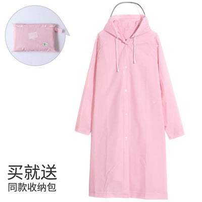 Dámske cyklistické pončo do dažďa, nepremokavé pršiplášte s kapucňou, pláštenka z EVA kabáta, cestovné dievčenské priehľadné multifunkčné pláštenky