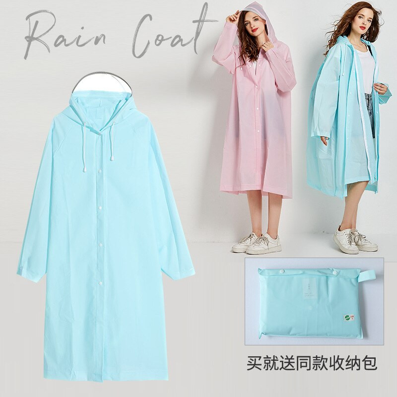 Dámske cyklistické pončo do dažďa, nepremokavé pršiplášte s kapucňou, pláštenka z EVA kabáta, cestovné dievčenské priehľadné multifunkčné pláštenky