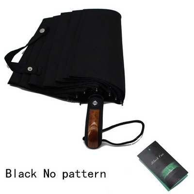 Umbrelă automată pentru bărbați, ploaie, femei, umbrelă de soare rezistentă la vânt pentru bărbați, mașină pliabilă, umbrele negre din lemn, Paraguas Guarda Chuva Sombrinha