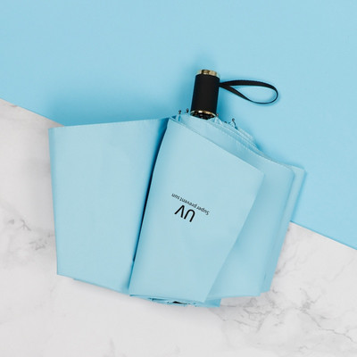 Trojnásobný zosilnený vinylový slnečník, dáždnik, dáždnik, darček, mužský slnečník, dievčatá, odolný voči UV žiareniu, vodeodolný, prenosný cestovný dáždnik