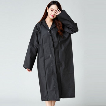 Αδιάβροχο Fashion Rain Coat Rain Matte Poncho EVA Translucent Thicken Coat Jacket Rainwear Νέα γυναικεία αδιάβροχα για εξωτερικούς χώρους
