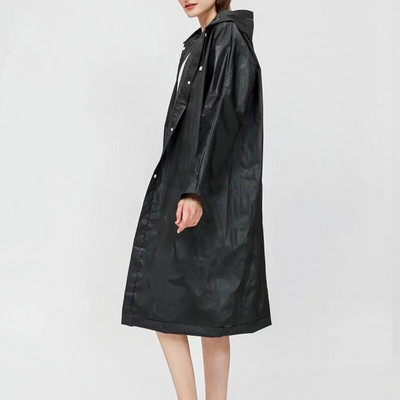 Kiváló minőségű felnőtt esőkabát vastagított vízálló EVA esőkabát átlátszó utazási vízálló esőkabát öltöny esőkabát