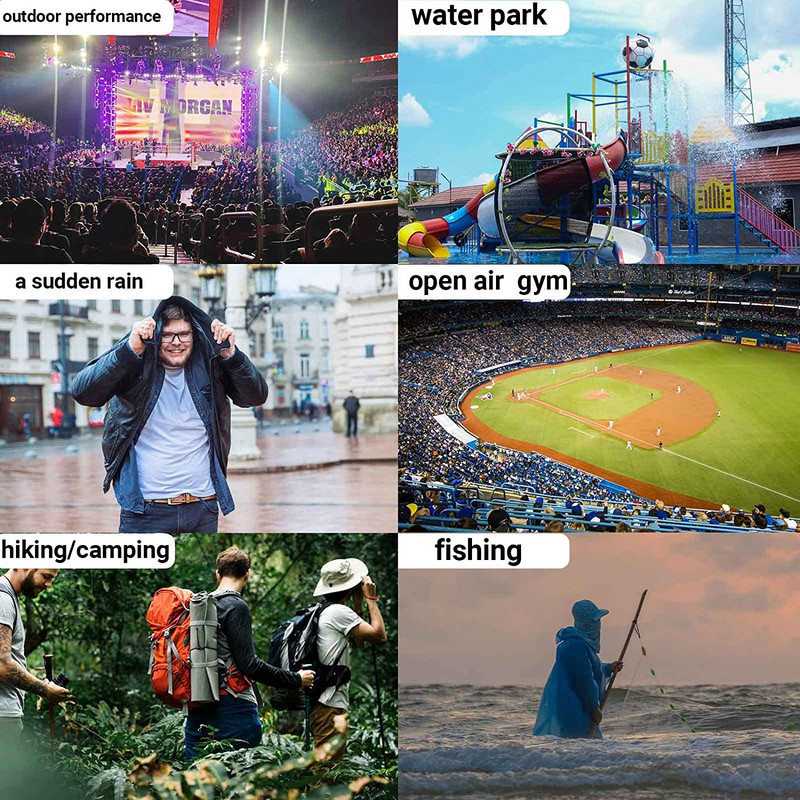 Kiváló minőségű felnőtt esőkabát vastagított vízálló EVA esőkabát átlátszó utazási vízálló esőkabát öltöny esőkabát