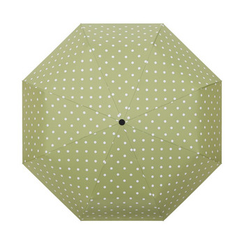 Επωνυμία YADA Υψηλής ποιότητας Πτυσσόμενες ομπρέλες με κουκκίδες Ομπρέλες Rain uv Στρογγυλή ομπρέλα για γυναικείες αντιανεμικές ομπρέλες YS200056