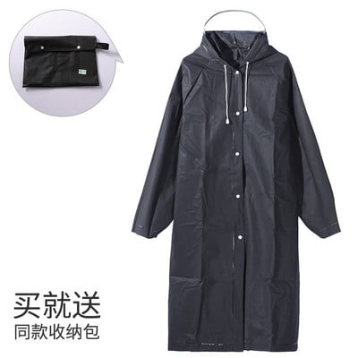 Női öltöny, esővízálló kabát, női esőruházat, átlátszó vastagított divatos esőkabát vízálló EVA átlátszó