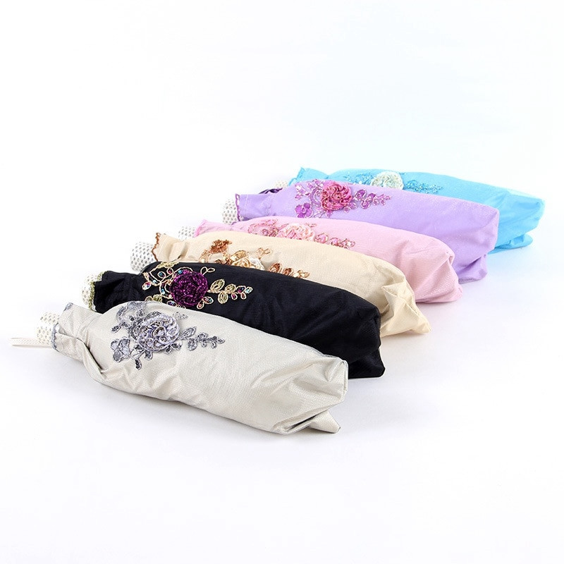 2020 ново пристигане дантелен дъждовен чадър за слънце Дамски модни извити чадъри за принцеса Женски чадър Творчески подарък Чадър