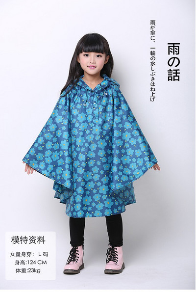 Detská polyesterová čiapka, študentské dažďové overaly, nepremokavé, vonkajšie, teplé pršiplášťové kabáty, detské výpredaj 2021, veľké pončo, roztomilé pršiplášte