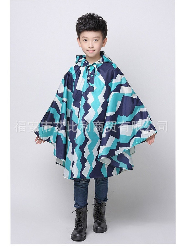 Detská polyesterová čiapka, študentské dažďové overaly, nepremokavé, vonkajšie, teplé pršiplášťové kabáty, detské výpredaj 2021, veľké pončo, roztomilé pršiplášte