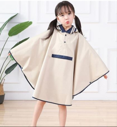 Design impermeabile respirabile pentru impermeabilă Pălărie Îmbrăcăminte de ploaie pentru rezistență la vânt Poncho de înaltă calitate Străini confortabile Fete Copii