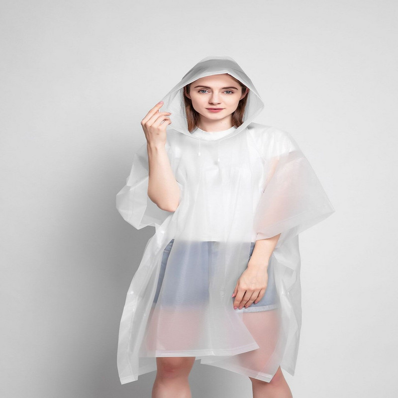 Drumeții Ploaie Husă Impermeabilă Femei Manta Ploaie Poncho Multifuncțional Rucsac Transparent Camping Universal