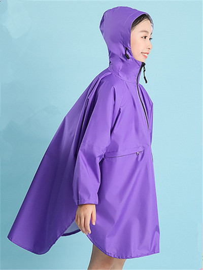 90-160cm nepremokavý pršiplášť, pršiplášť pre najstaršie deti, pončo, bunda, turistický batoh, pršiplášť, capa de chuva