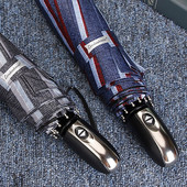 Leodauknow Kreatívny automatický dáždnik, dáždnik, UV ochrana, slnečník, vonkajší, cestovný, veľký slnečník, vetruodolný, 10K slnečník