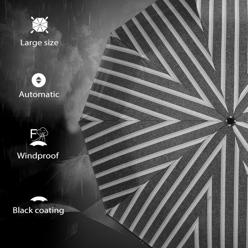 Leodauknow Kreatívny automatický dáždnik, dáždnik, UV ochrana, slnečník, vonkajší, cestovný, veľký slnečník, vetruodolný, 10K slnečník
