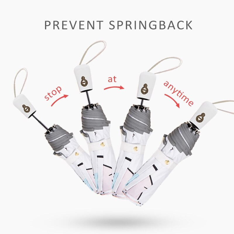 Nový roztomilý dáždnik s mačkami, automatické skladacie dáždniky, dáždnik pre ženy, módny detský dáždnik, značkový anti UV slnečník UPF50+