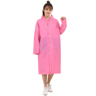 Dospelý EVA dažďový plášť, pončo, outdoor, ženy, muži, cestovanie, pršiplášť, nepremokavý, dlhý štýl, cyklistika, turistika, kempovanie, pršiplášť s kapucňou