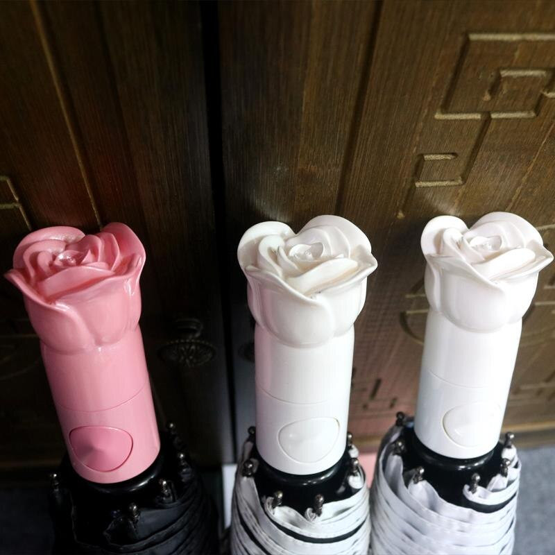 Značkový trojnásobný dáždnik s logom, čierny lepidlom potiahnutý dáždnik, anti-ultrafialový dáždnik, slnečný a daždivý dáždnik