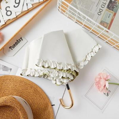 Dámsky slnečník Uv Kawaii Rain and Sun, manuálny, skladací, pre kočík, svadobnú záhradu, japonský, obrátený, roztomilý, Sombrilla, pršiplášť