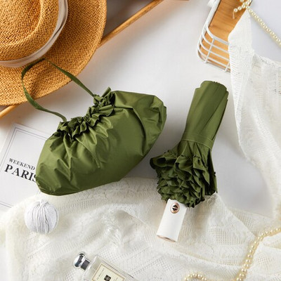 Dámsky slnečník Uv Kawaii Rain and Sun, manuálny, skladací, pre kočík, svadobnú záhradu, japonský, obrátený, roztomilý, Sombrilla, pršiplášť