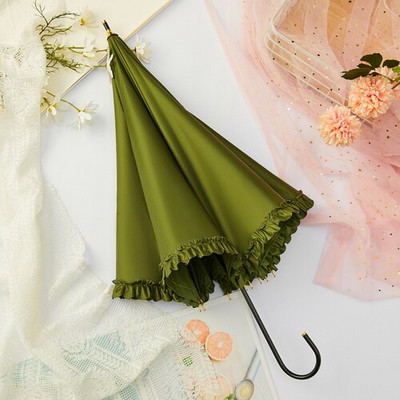 Dámsky slnečník Uv Kawaii Rain and Sun, manuálny, skladací, pre kočík, svadobnú záhradu, japonský, obrátený, roztomilý, Sombrilla, pršiplášť