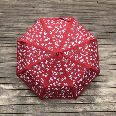 Roztomilý dáždnik s hlavou medveďa, plne automatický skladací, silný, 8-kostný, opaľovací krém, dáždnik, slnko a dážď, dvojaký darček k narodeninám