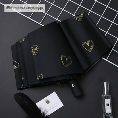 Umbrelă de ploaie complet automată Umbrelă de soare pentru femei și bărbați Protecție solară Protecție UV Umbrelă de soare pliabilă cu utilizare dublă