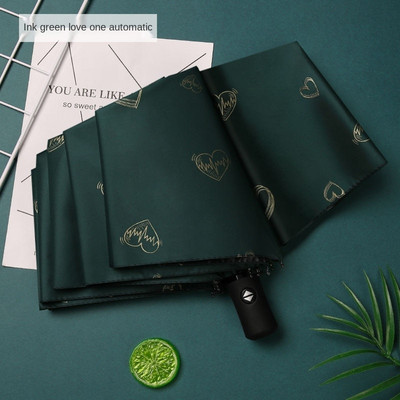 Umbrelă de ploaie complet automată Umbrelă de soare pentru femei și bărbați Protecție solară Protecție UV Umbrelă de soare pliabilă cu utilizare dublă