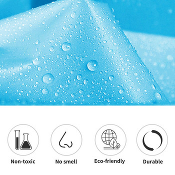 Unisex Γυναικείες ανδρικές αδιάβροχο παλτό αδιάβροχο για ενήλικες εξωτερικού χώρου RainWear Αδιάβροχο αδιάβροχο φορητό διαφανές υφασμάτινο κοστούμι βροχής για ποδηλασία