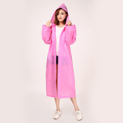 Unisex Γυναικείες ανδρικές αδιάβροχο παλτό αδιάβροχο για ενήλικες εξωτερικού χώρου RainWear Αδιάβροχο αδιάβροχο φορητό διαφανές υφασμάτινο κοστούμι βροχής για ποδηλασία