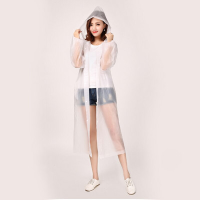 Unisex Γυναικείες ανδρικές αδιάβροχο παλτό αδιάβροχο για ενήλικες εξωτερικού χώρου RainWear Αδιάβροχο αδιάβροχο φορητό διαφανές υφασμάτινο κοστούμι βροχής για ποδηλασία