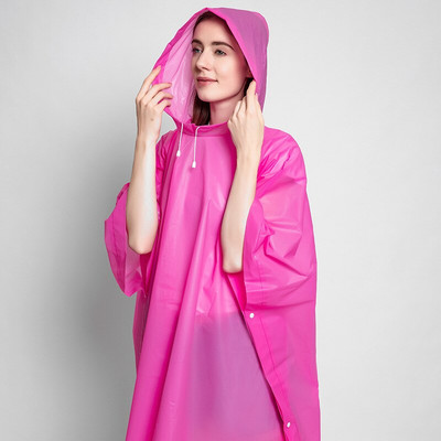 Pláštenka z EVA pršiplášťa pre dospelých, pončo na viac použití, plášť, turistika, jazda na koni, cestovný batoh, rybárčenie, viacúčelový, zväčšiť hrúbku