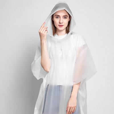 Pláštenka z EVA pršiplášťa pre dospelých, pončo na viac použití, plášť, turistika, jazda na koni, cestovný batoh, rybárčenie, viacúčelový, zväčšiť hrúbku
