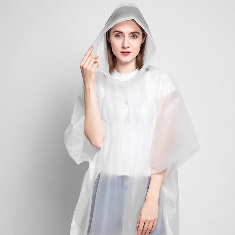 Pláštenka z EVA pršiplášťa pre dospelých, pončo na viac použití, plášť, turistika, jazda na koni, cestovný batoh, rybárčenie, viacúčelový, zväčšiť hrúbku
