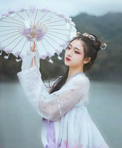 Čínsky hodvábny dáždnik, anime, ženy, fotografia, cosplay, rekvizita, starožitné strapce, dáždnik, priehľadný, japonský slnečník, papierový dáždnik