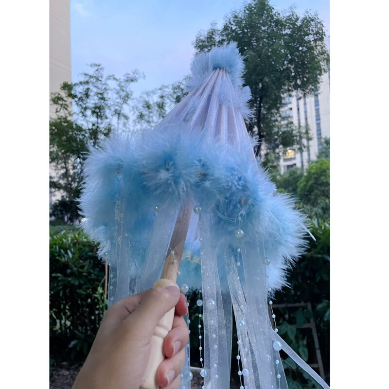 Čínsky hodvábny dáždnik, anime, ženy, fotografia, cosplay, rekvizita, starožitné strapce, dáždnik, priehľadný, japonský slnečník, papierový dáždnik