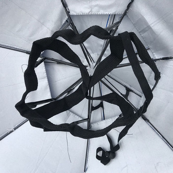 Δημιουργικά φορητά καπέλα ψαρέματος Διπλή πτυσσόμενη βροχερή ομπρέλα Anti-UV Αδιάβροχη Αντιηλιακή Προστασία Ομπρέλες Ψαρέματος Καπέλα YS014
