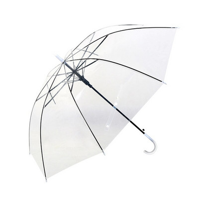 Tasuta kohaletoimetamine 2022. aasta paksendatud läbipaistev vihmavari, Jaapani armas värske isiksus, loov pika käepidemega automaatne vihmavari