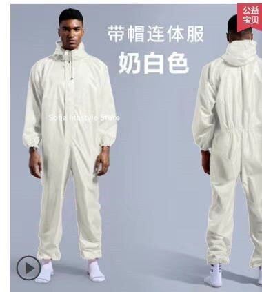 Pláštenka / Zlúčená pánska pláštenka/overaly Pánska a dámska pláštenka Fission Rain Suit Rain Coat s kapucňou Dámska pláštenka