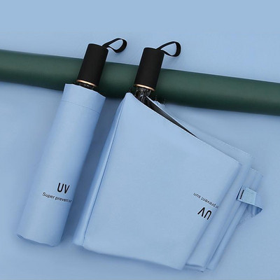 YADA 2021 INS Business Čistý čierny náter Dáždnik Skladací daždivý reverzný dáždnik pre ženy mužov UV dáždnik s písmenom YD200145