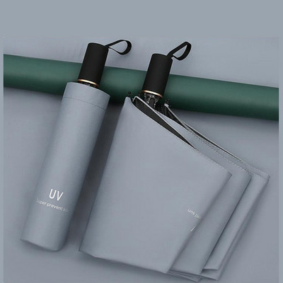 YADA 2021 INS Business Čistý čierny náter Dáždnik Skladací daždivý reverzný dáždnik pre ženy mužov UV dáždnik s písmenom YD200145